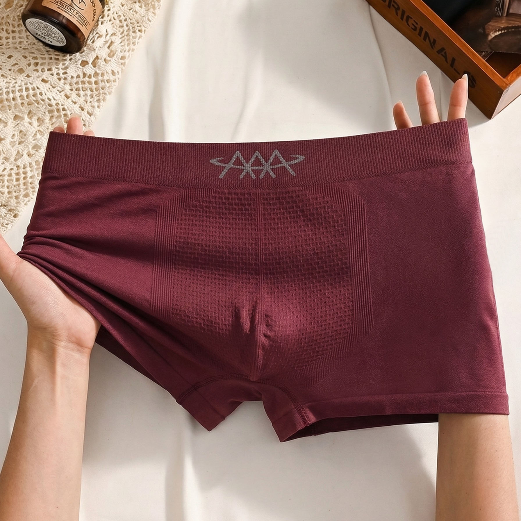 กางเกงในชายแบบไร้รอยต่อ ยืดหยุ - Boxer Shorts Modal บทวิจารณ์และราคา