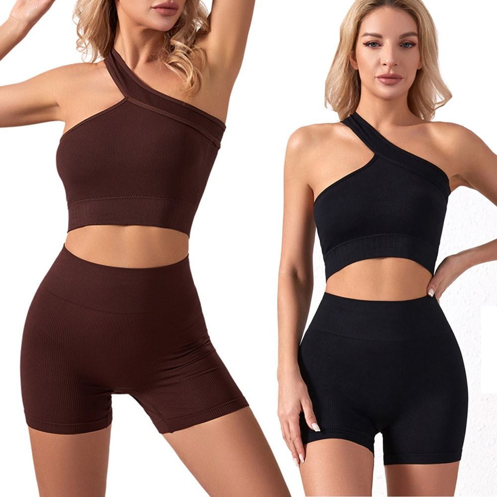 ชุดออกกำลังกายผู้หญิงแบบไร้ตะเ - Tank Top Ribbed บทวิจารณ์และราคา