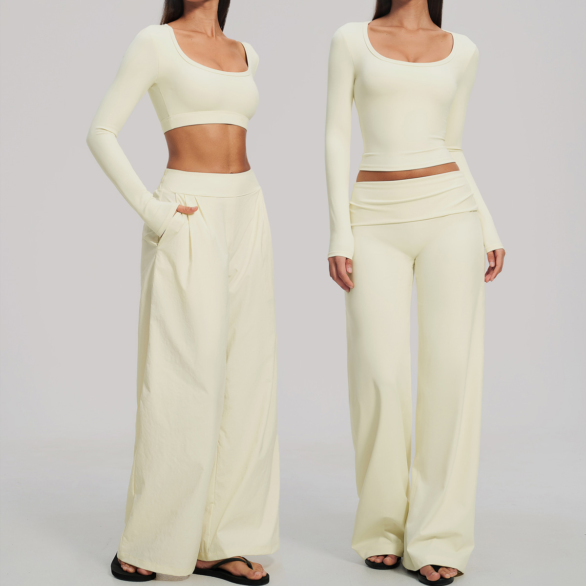 ชุดกีฬา 2 ชิ้น เสื้อฟิตเนสแขนย - Compression Long Pant บทวิจารณ์และราคา